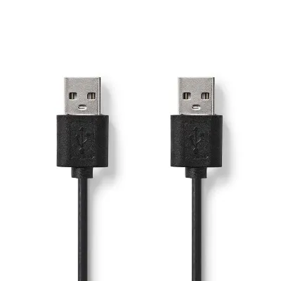 USB-A - USB-A 2.0 kaabel 2m must
