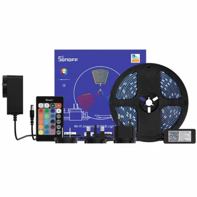 Sonoff L2 nutikas Wifi ja BT RGB LED-riba komplekt 2m IP65
