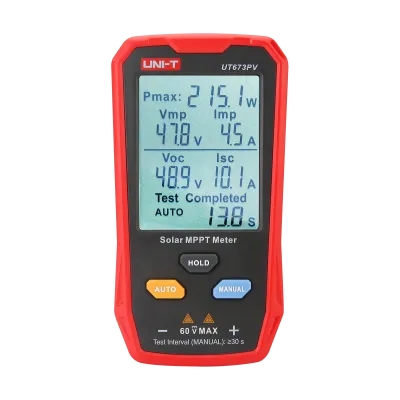 MPPT tester 5-800W 0-35A 12-60VDC