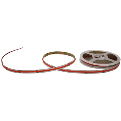 LED strip Red COB 480LED 5m*10mm 24V 2A 625nm IP20
