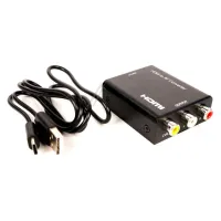 HDMI - > AV 3xRCA muundur video konverter 1080p