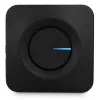 Juhtmeta uksekell patarei vaba nupp must 200m IP44