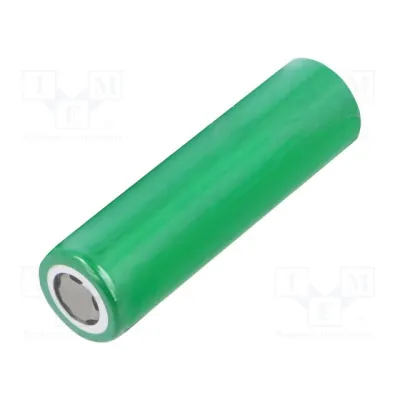 Aku Li-Ion 18650 3.6V 2500mAh 30A kaitseta
