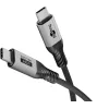 USB-C - USB-C 4.0  kaabel 1.5m 240W 80GBPS Thunderbolt must