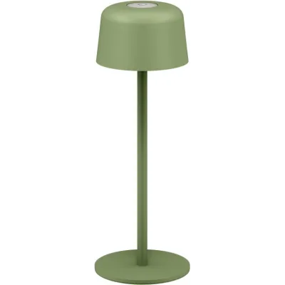 Laualamp akuga 2W 3000K kuni 150lm roheline USB-C IP44