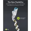 Ultra-Flexible CAT 6A Patch Cable S/FTP (PiMF), white