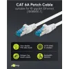 Ultra-Flexible CAT 6A Patch Cable S/FTP (PiMF), white