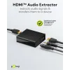 HDMI 1.4 heli ekstraktor HDMI Toslink 3,5 mm ARC