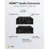 HDMI 1.4 heli ekstraktor HDMI Toslink 3,5 mm ARC