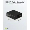 HDMI 1.4 heli ekstraktor HDMI Toslink 3,5 mm ARC