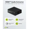 HDMI 1.4 heli ekstraktor HDMI Toslink 3,5 mm ARC