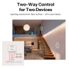 Sonoff 2-канальный Mini Zigbee умный выключатель без нейтрали 2x8A
