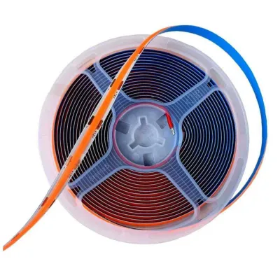 LED lint COB Roosa 12V 8W/m 320D 5m IP20 8mm