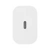 USB charger with USB-C port, PD 18W, white