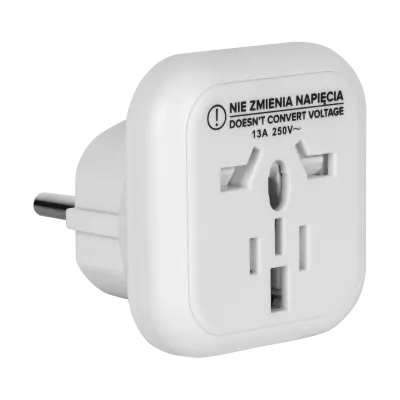 Универсальный дорожный адаптер UK/US/AU/CN в EU