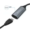 Qoltec USB 3.0 A/C HDMI salvestuskaart 4K/30Hz 1080p/60Hz