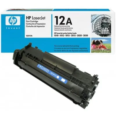 Tooner Q2612A asendus must, HP Laserjet 1010