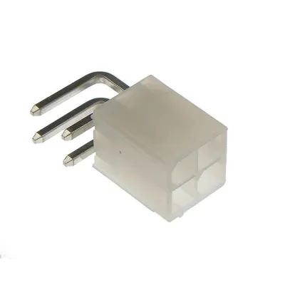 2*2pin 4.2mm pistik plaadil nurk