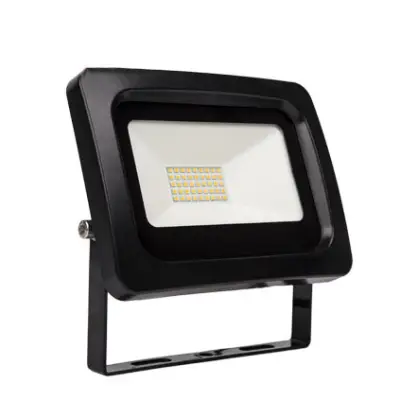 LED prozektor SMD 30W 4000K 2400lm, must IP65