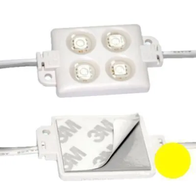 4xLED moodul Yellow 12V 160lm IP65