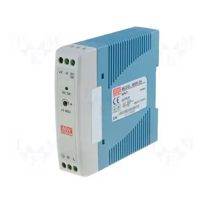 Toiteplokk DIN liistule 5VDC 3A 15W 22.5*90*100mm