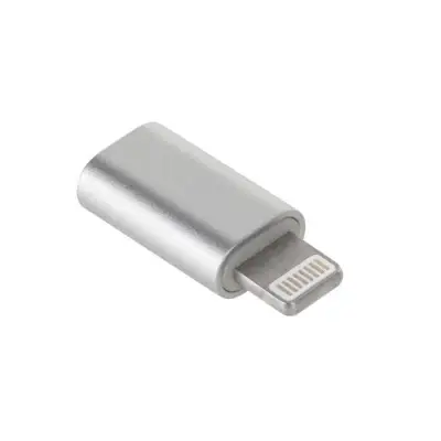 Üleminek Micro USB pesa - Lightning pistik