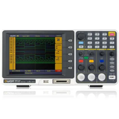 2 kanaliga ostsilloskoop+loogika 16-kanalit 8" 60MHz 1GS/s