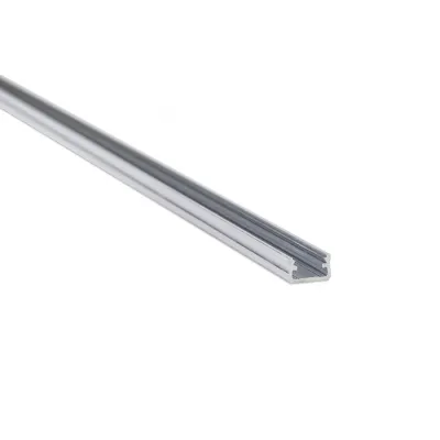 Profiil NTA A 1m anodeeritud hõbedane pindmine 12mm LED ribadele