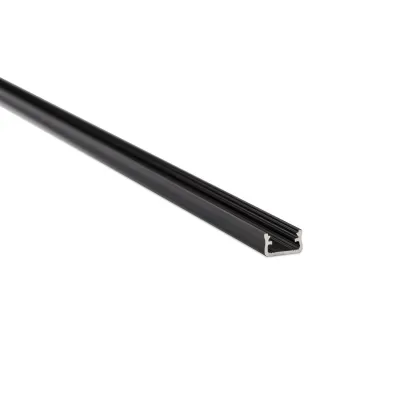 Profiil NTA A 1m pindmine 10mm LED ribadele anodeeritud Must