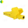 Krokodill isoleeritud 5004 4mm 20A CATIII Kollane/roheline