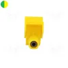 Krokodill isoleeritud 5004 4mm 20A CATIII Kollane/roheline