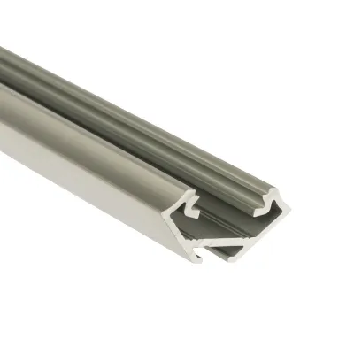 Profiil NZA C 2.02m nurka 10mm LED ribadele anodeeritud Inox