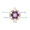 LilyPad RGB WS2812 led moodul 3-5V