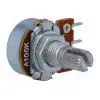 100k log pote 6mm võll 16mm korpus 5mm samm, 9mm võll