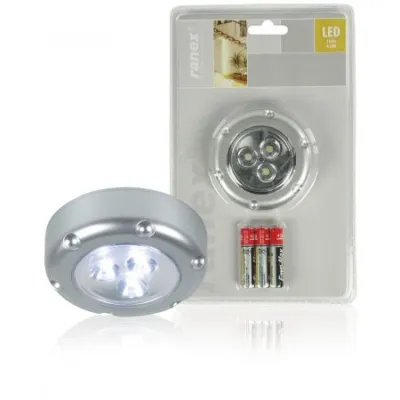 Lamp 3-LED ümmargune 70mm 60mW 3*AAA
