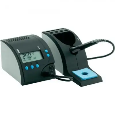 Soldering station 80W LCD 150..450deg, 3 temp. memory ERSA