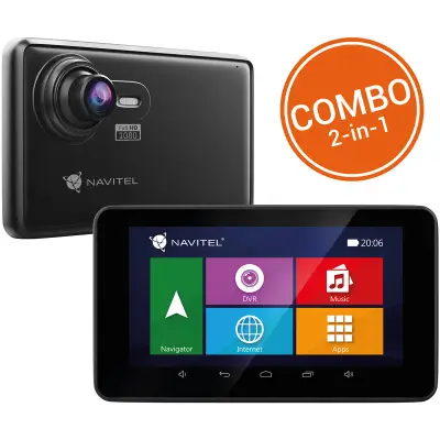 Autokaamera + navigatsioon 5" WiFi 64GB EUR/RUS/BY/KZ/UKR