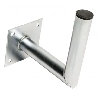 Mounting to wall Length 25cm Ø 48mm galvanized pipe