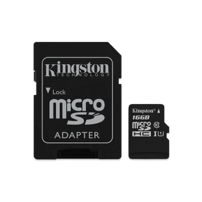Mälukaart 16GB Micro SD Class10 Kingston Canvas Select