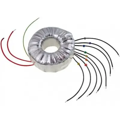 Toroidal transformer lamp amplifier 60VA 230V/250V 0.15A, 3.15+3.15V