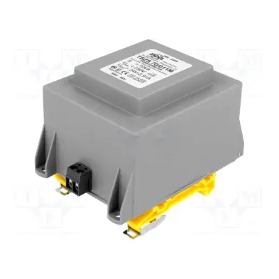 Kinnine trafo kaitsmega 70VA 230VAC/24V 2.91A DIN-le Indel