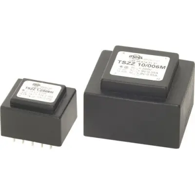Kinnine trafo 4,5VA 230VAC/9V 0,5A EI38/13.6 PCB Indel