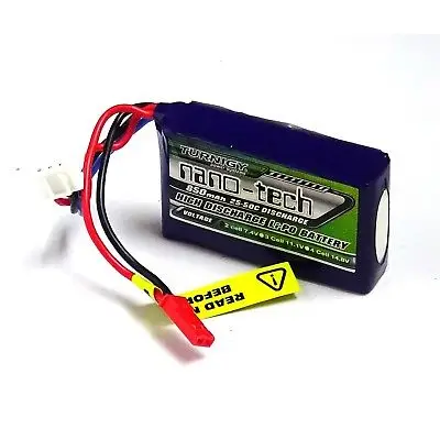 Aku Turnigy nano-tech Li-Po 370mAh 2S 25-40C