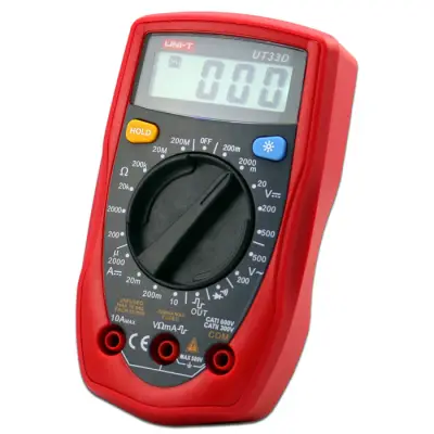 Digitaalne multimeeter ACV/DCV/DCA/R Uni-T