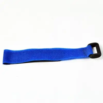 Takjapael aasaga 20x200mm Velcro Sinine