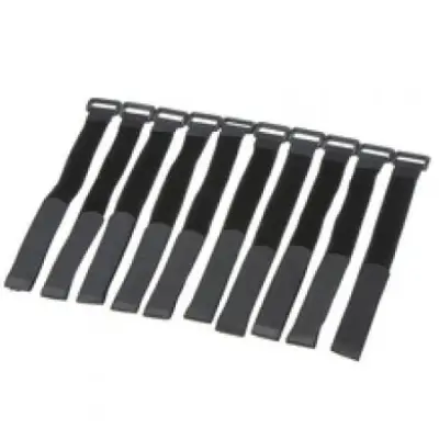 Hook and loop 20x300mm Velcro Black
