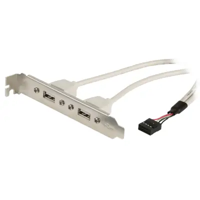 2*USB-A/10pin port paneeli