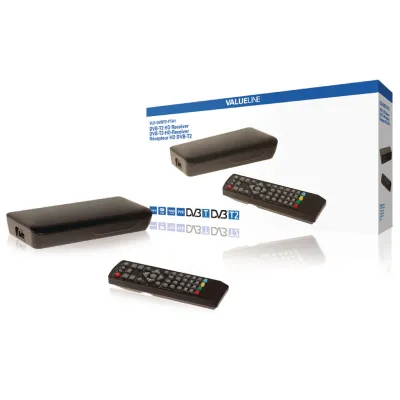 Full Hd Dvb-t2 Receiver 1080p Free To Air (fta), Valueline