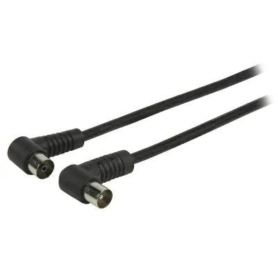 RF-juhe nurkpistikud 1.5m must
