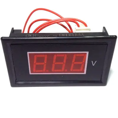 Digitaalne voltmeeter 60-500VAC 70x42x17mm paneelile